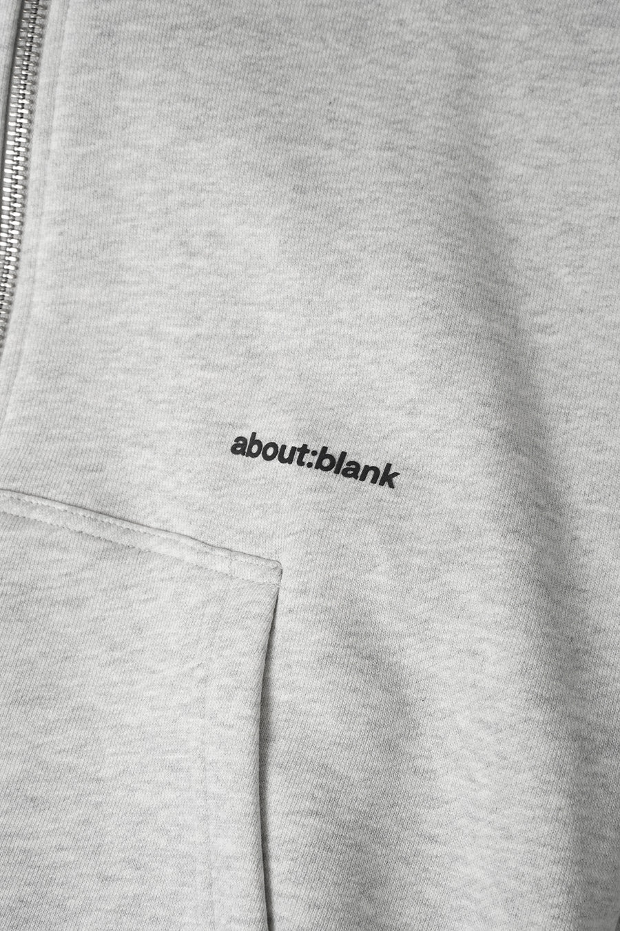 HOODIE ZIP BOX GRIS - Image 2