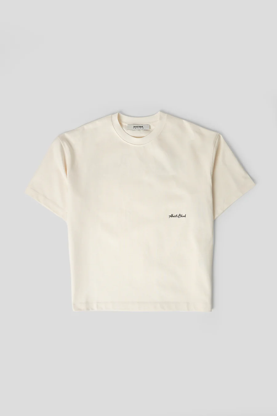 T-SHIRT BANNER ÉCRU