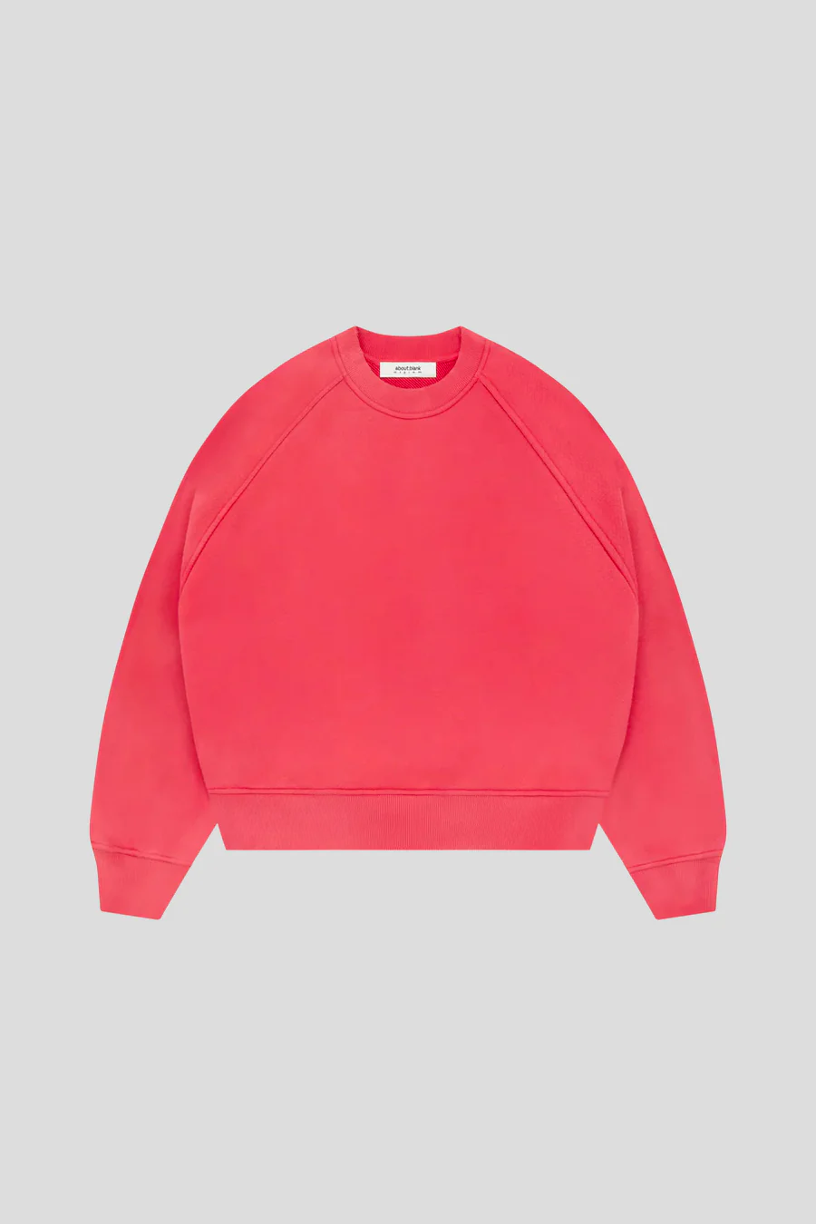 SWEAT-SHIRT RAGLAN ROUGE
