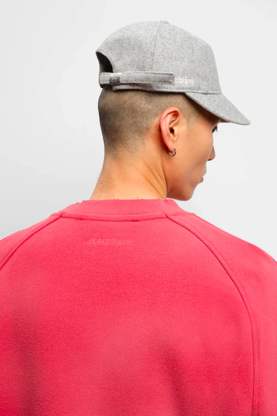 SWEAT-SHIRT RAGLAN ROUGE - Image 4