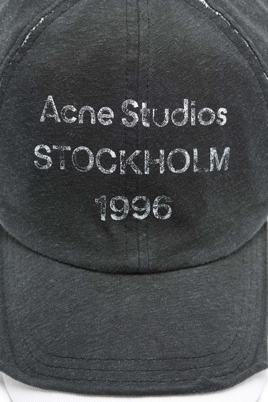 CASQUETTE LOGO EMBOSSÉ NOIR - Image 2
