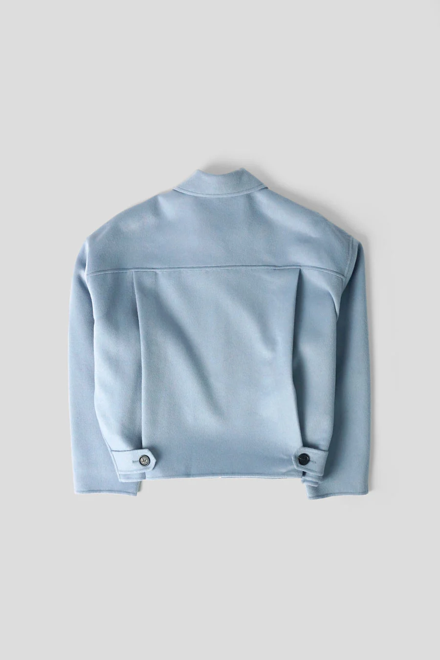 VESTE CASHMERE BLEU CLAIR - Image 4