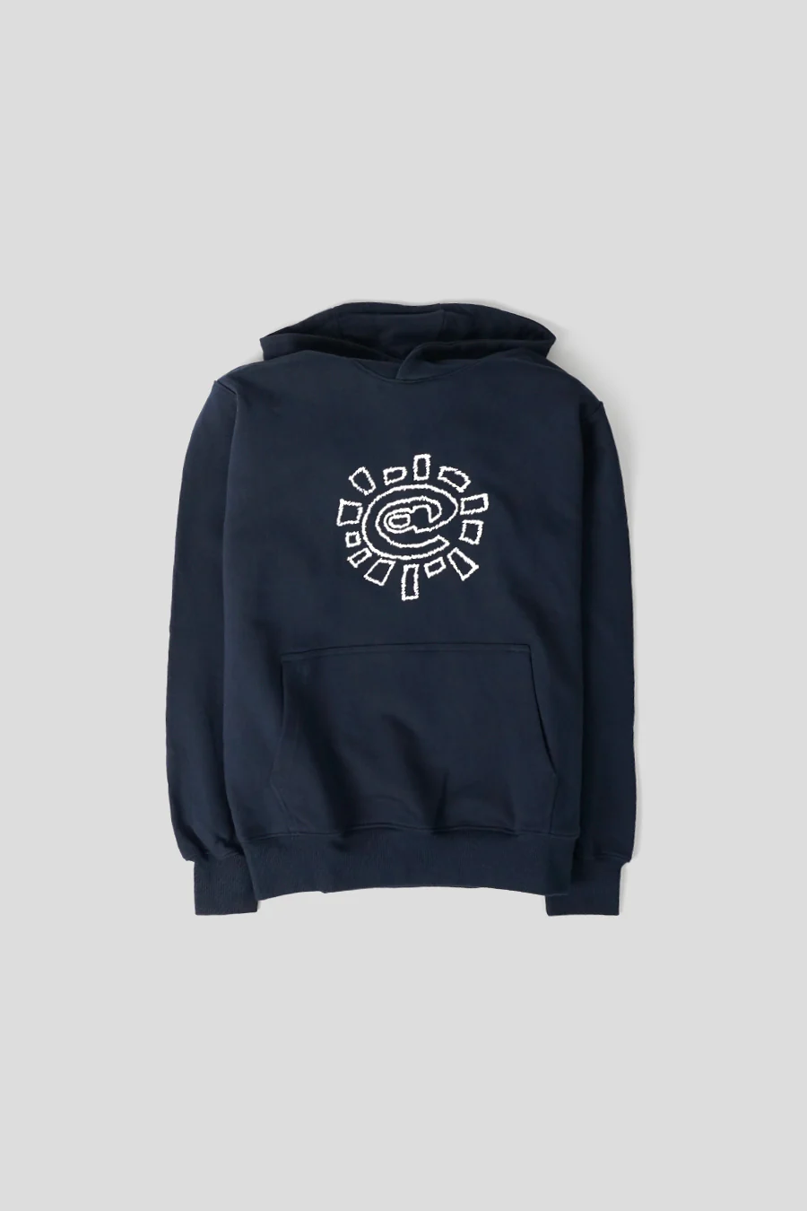 HOODIE SCRIBBLE @SUN BLEU MARINE