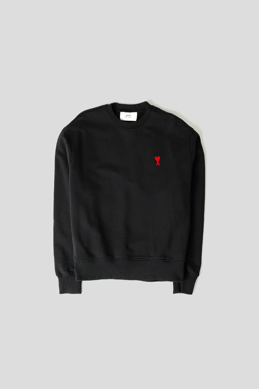 CREWNECK AMI DE COEUR NOIR