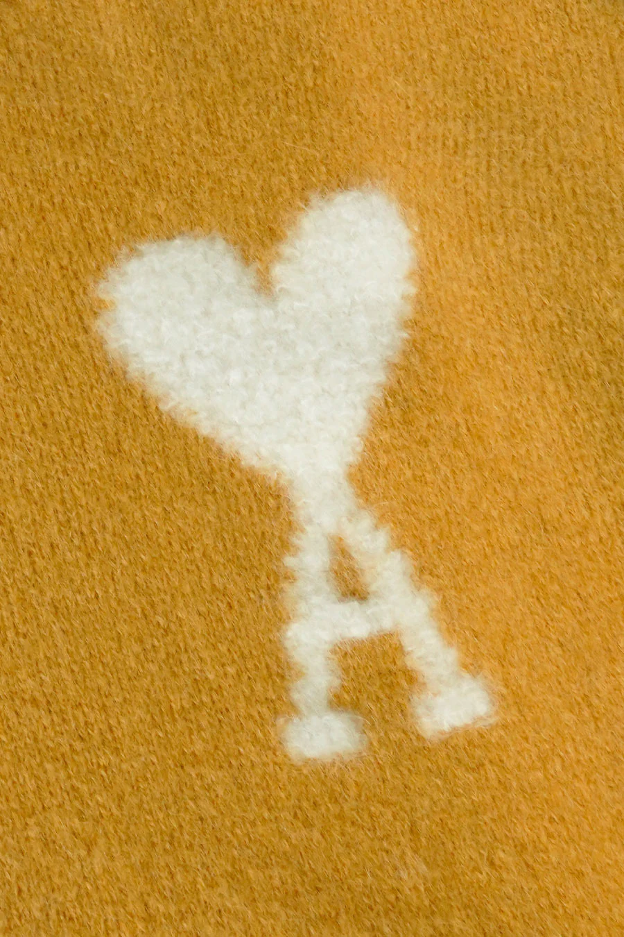 PULL COL HAUT AMI DE COEUR MOUTARDE - Image 2