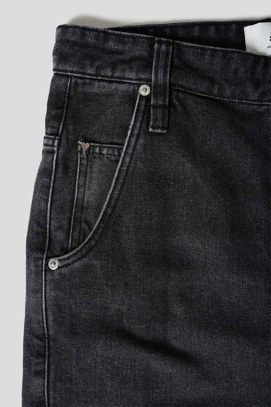 JEAN BAGGY FIT NOIR USÉ - Image 3