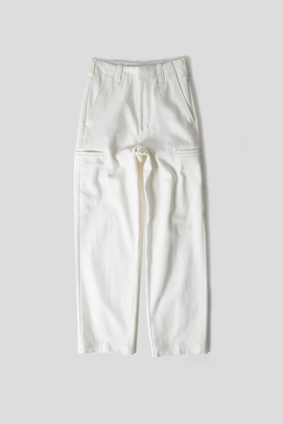 PANTALON CARGO BLANC