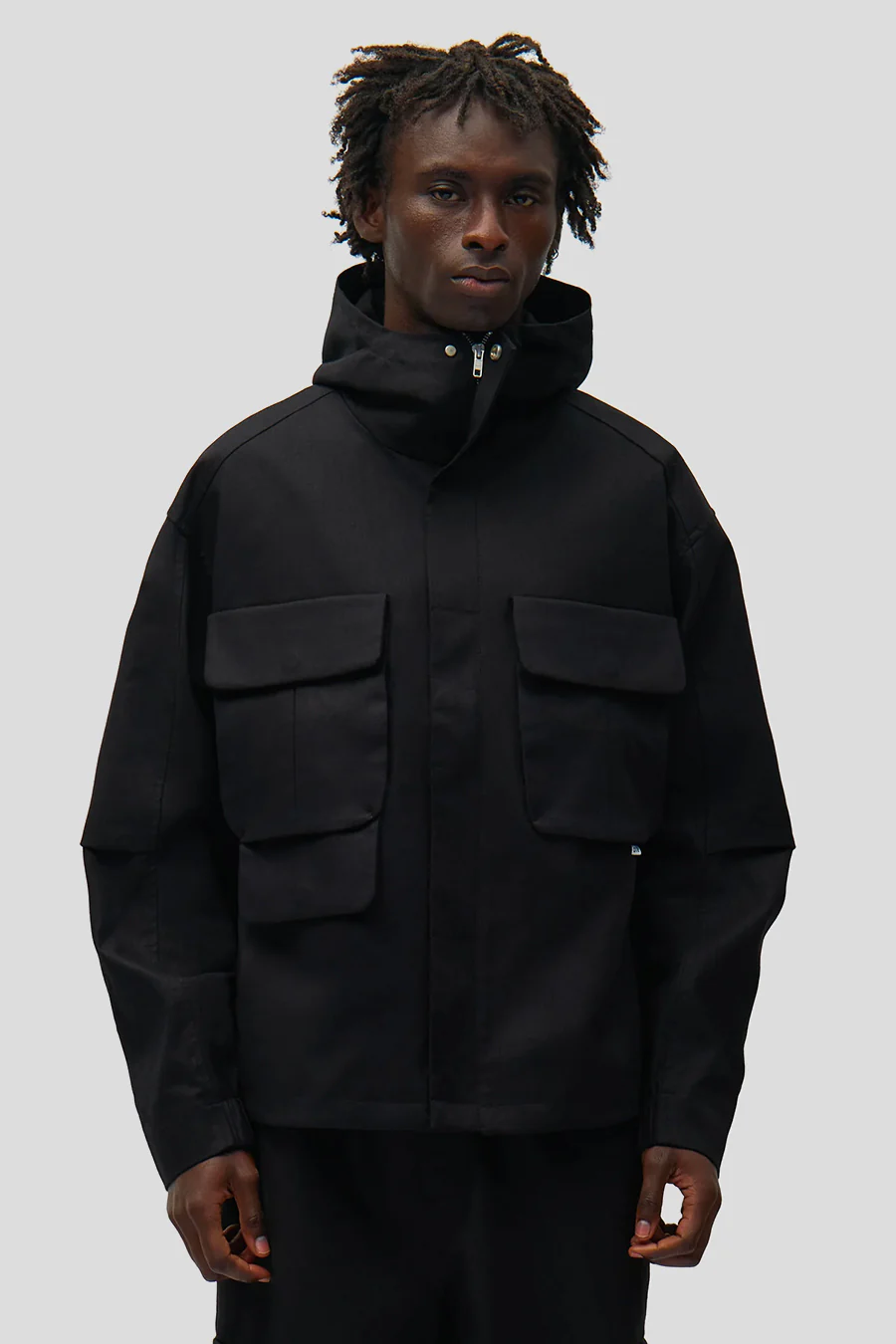 VESTE TECHNICAL LINEN NOIRE