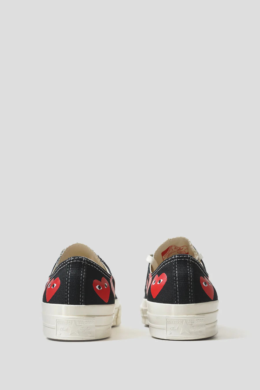 SNEAKERS BASSE CT70 MULTI COEUR BLACK, HIGHRISK RED ET EGRET - Image 4