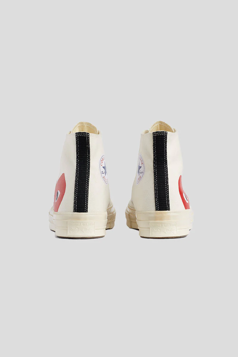 SNEAKERS CONVERSE CT70 MILK, BLANCHE ET HIGH RISK RED - Image 3