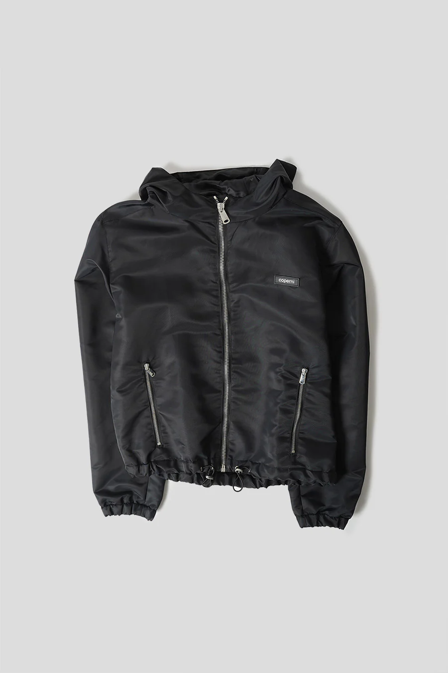 VESTE À CAPUCHE ZIPPÉE HORN NOIRE