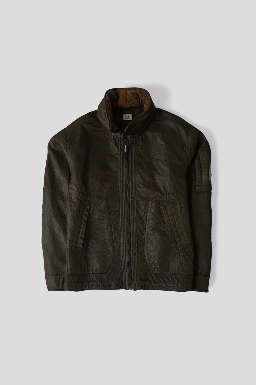 DOUDOUNE BI-FACE REVERSIBLE VERTE FONCÉE