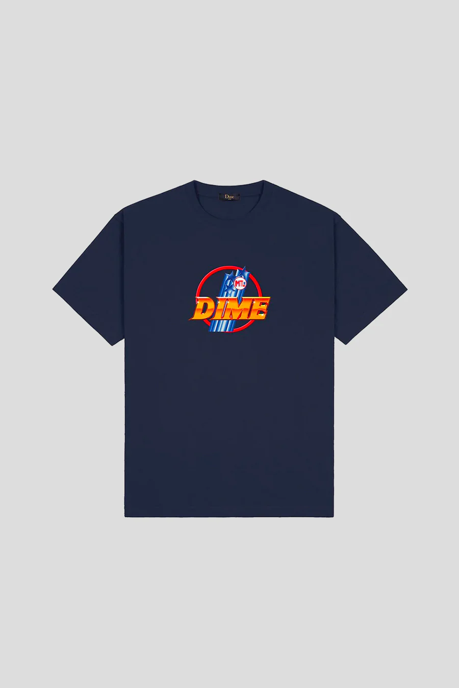 T-SHIRT LANCE BLEU MARINE