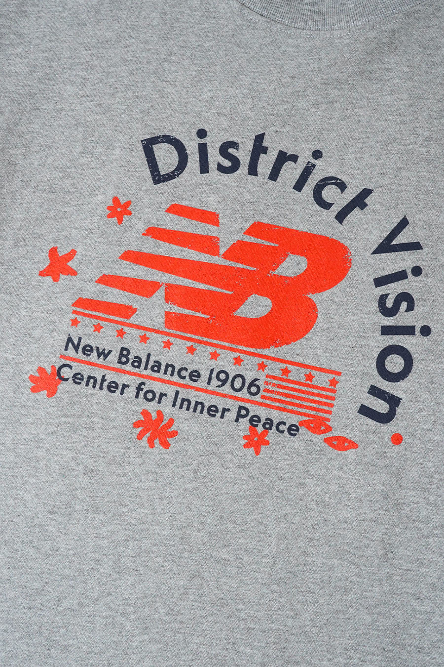 T-shirt en coton Californien DV + NB gris - Image 2