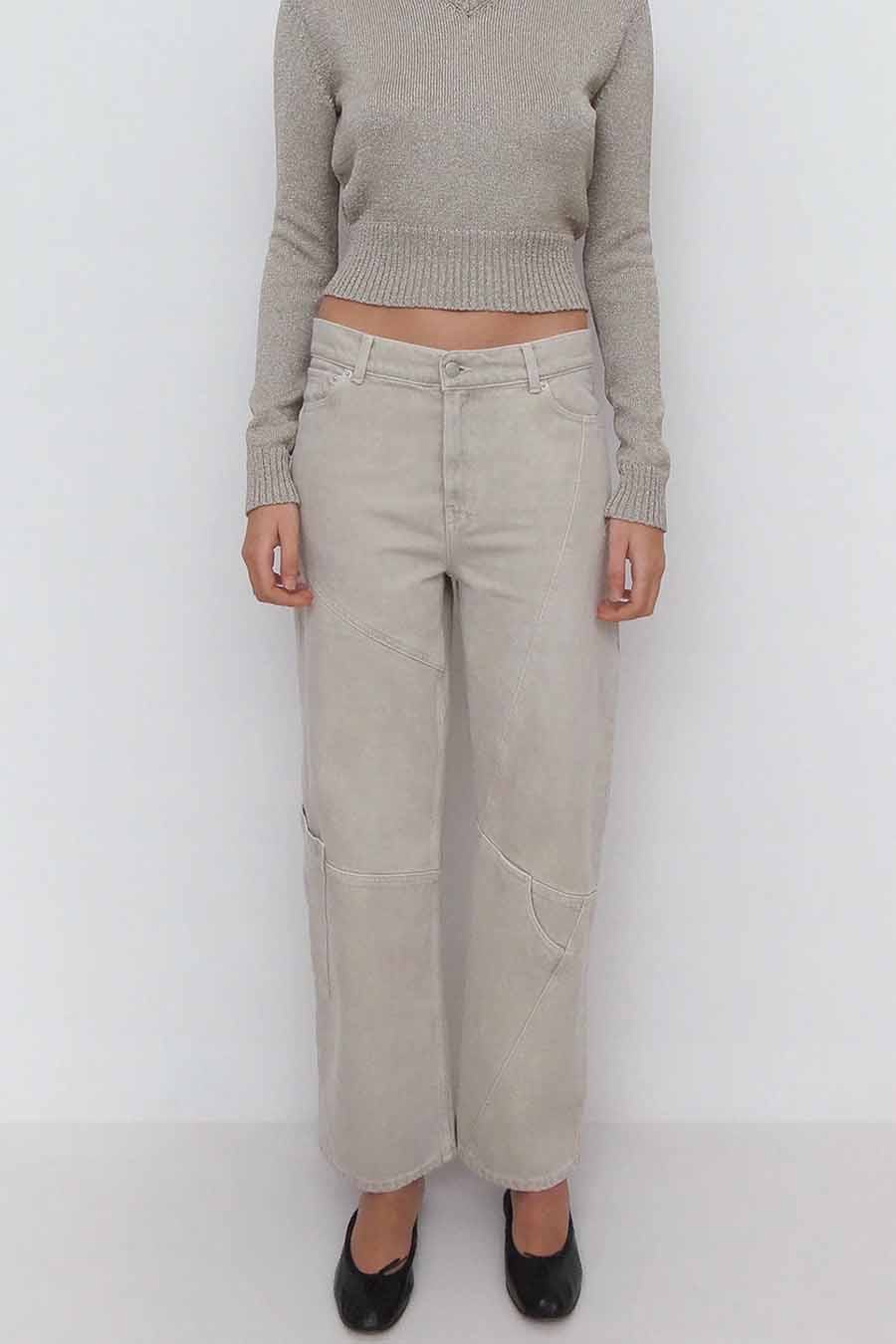 PANTALON BEVERLY BEIGE - Image 2