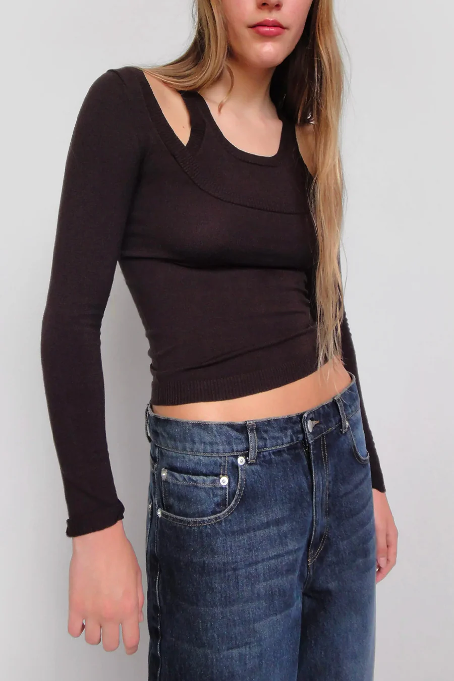 PULL ÉTOILE MARRON - Image 2
