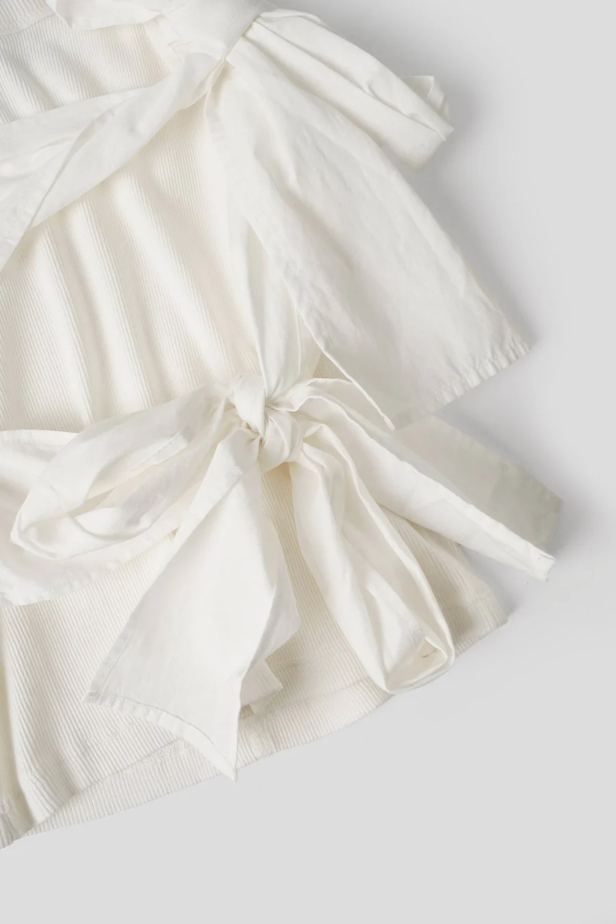 DÉBARDEUR RIBBON BLANC - Image 2