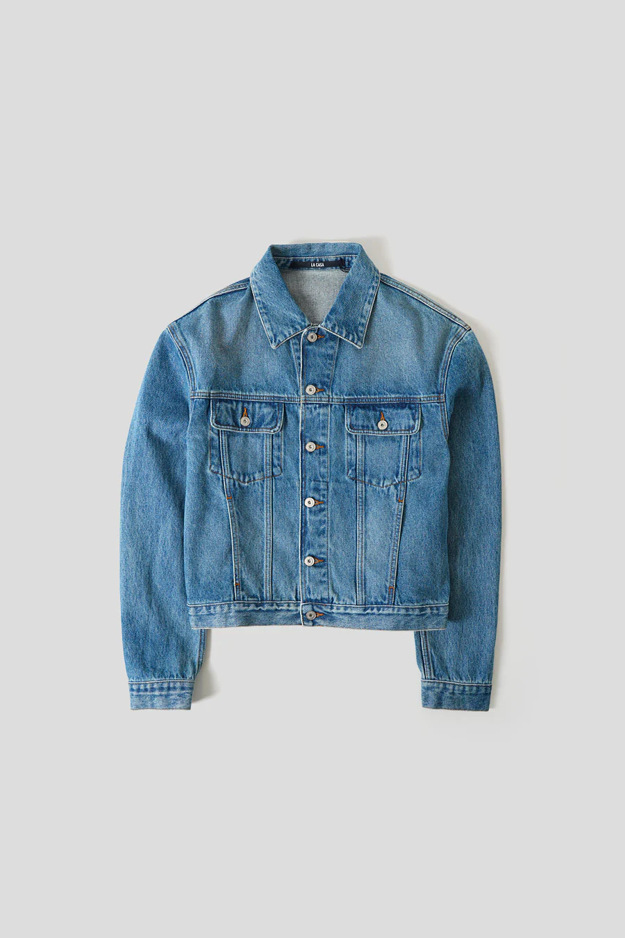 LA VESTE DE-NIMES BLEU TABAC