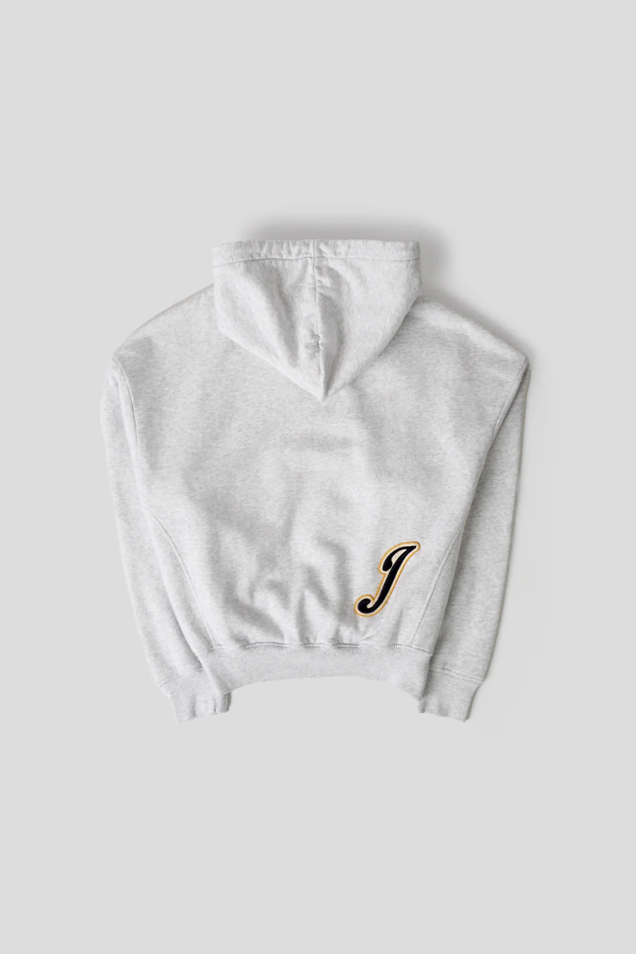 LE HOODIE GIO VARSITY PATCH GRIS - Image 3
