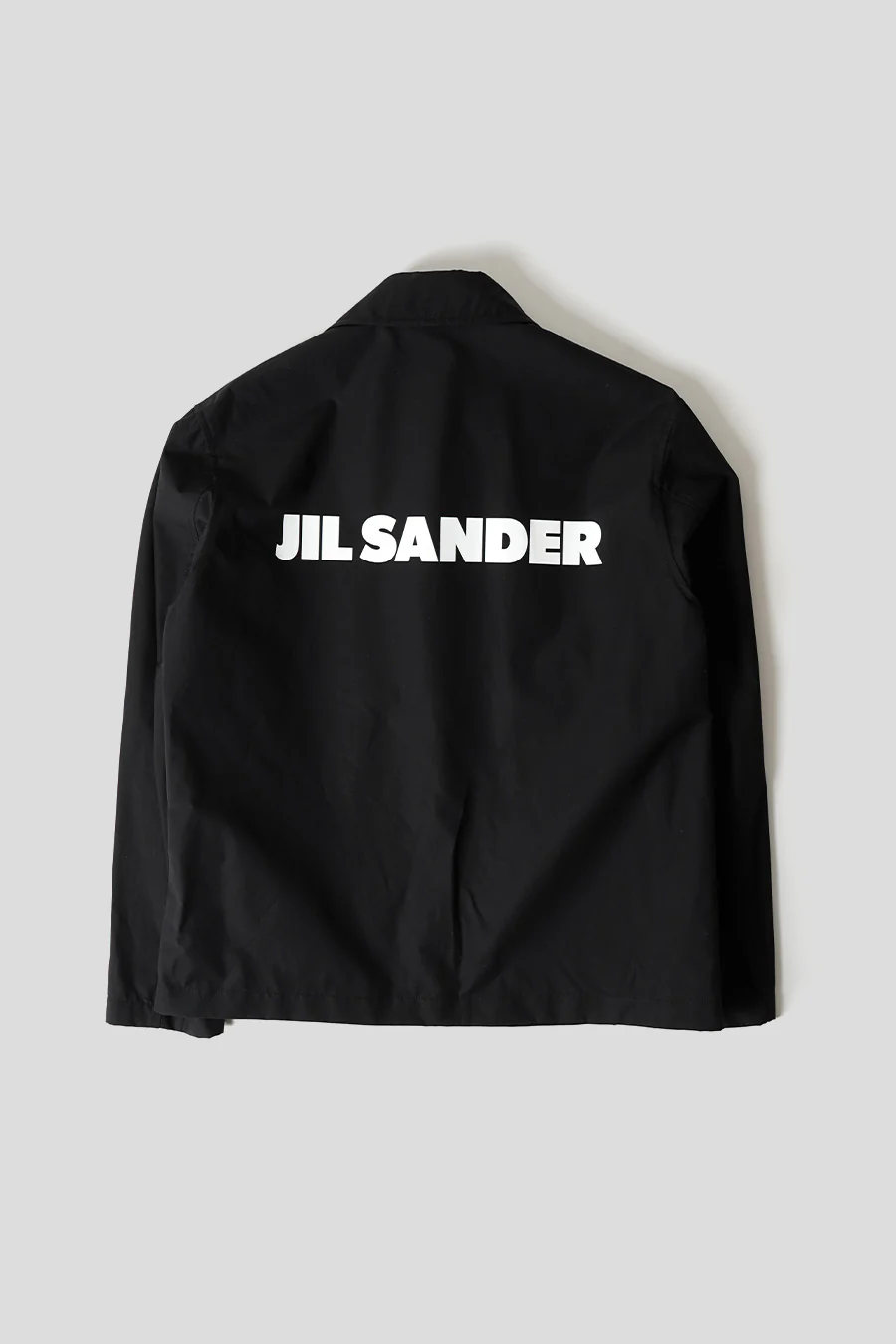 VESTE POPELINE AVEC LOGO NOIRE - Image 3