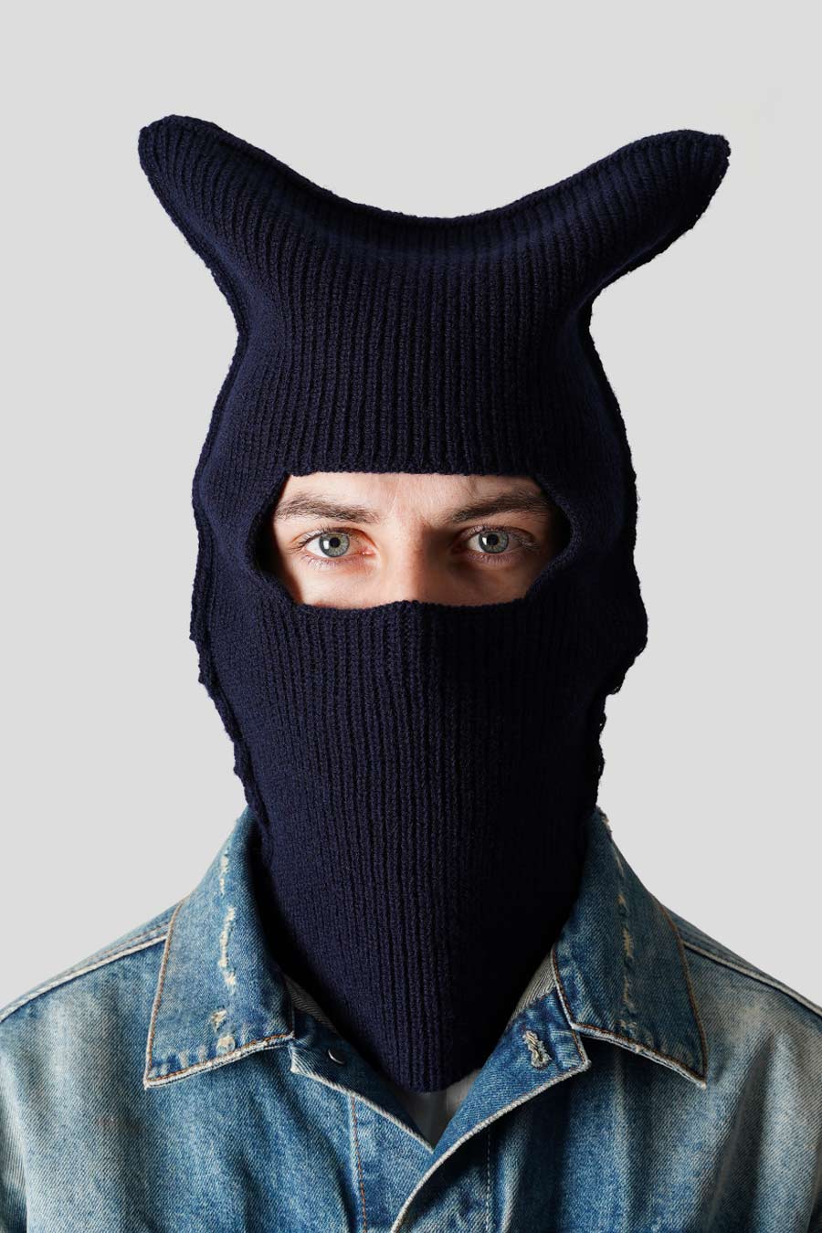 CAGOULE CÔTELÉE BLEU MARINE