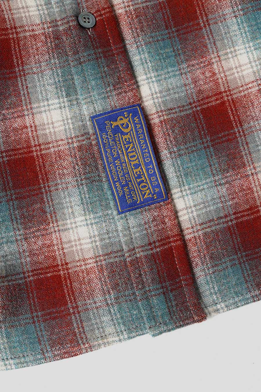 CHEMISE EN LAINE PENDLETON ROUILLE - Image 3