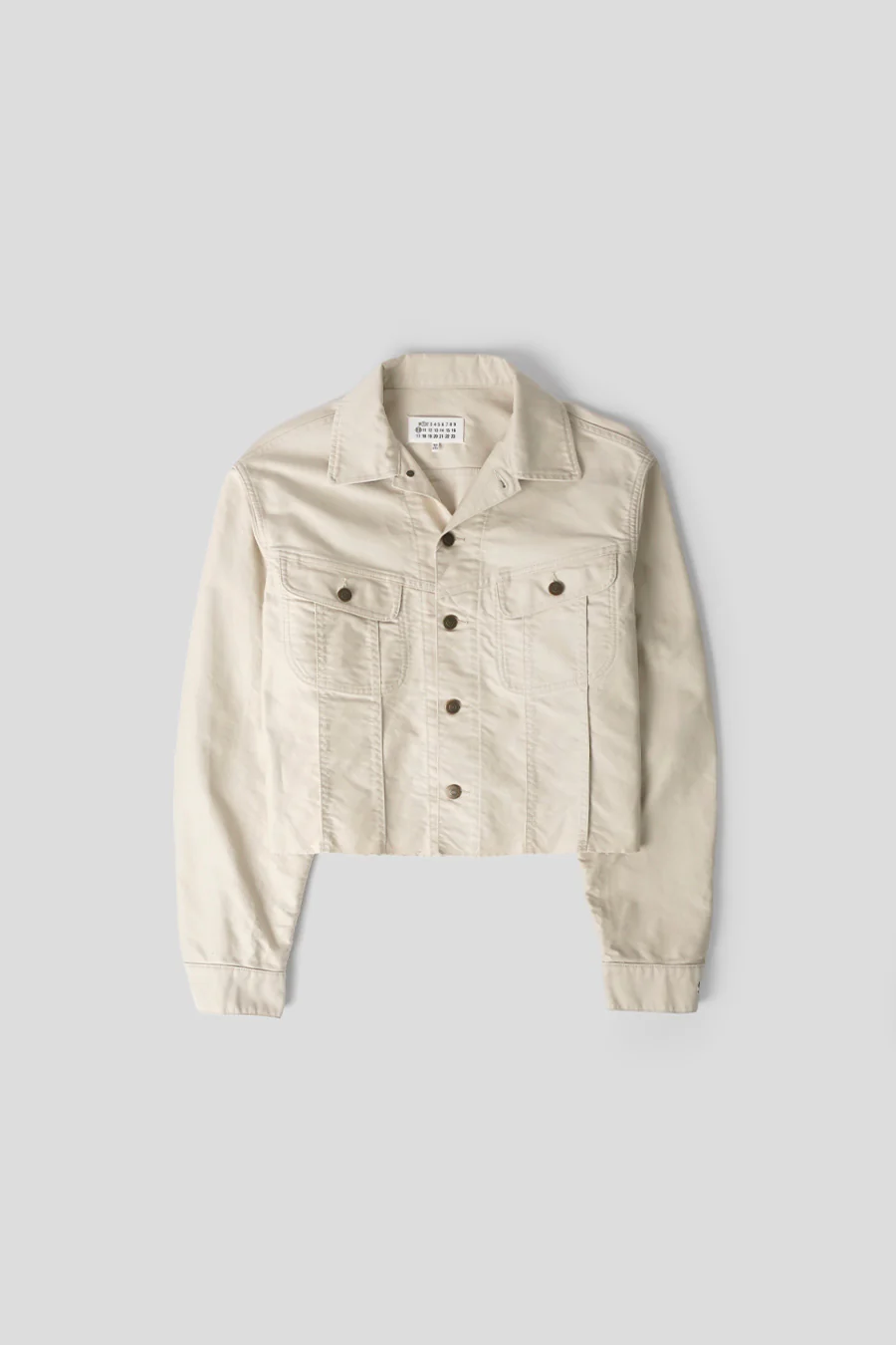 VESTE EN DENIM BLANCHE