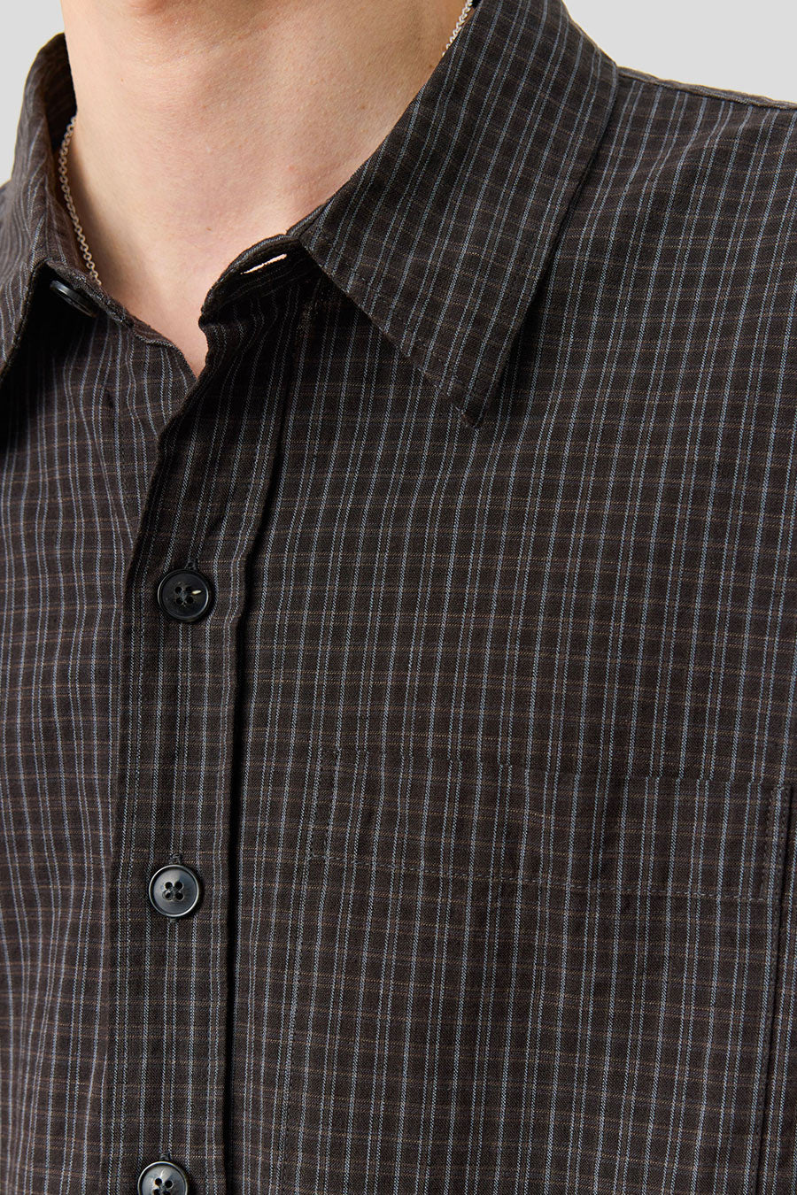 CHEMISE PRIORITY GRIS FONCÉ - Image 2