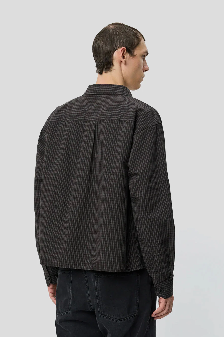 CHEMISE PRIORITY GRIS FONCÉ - Image 3