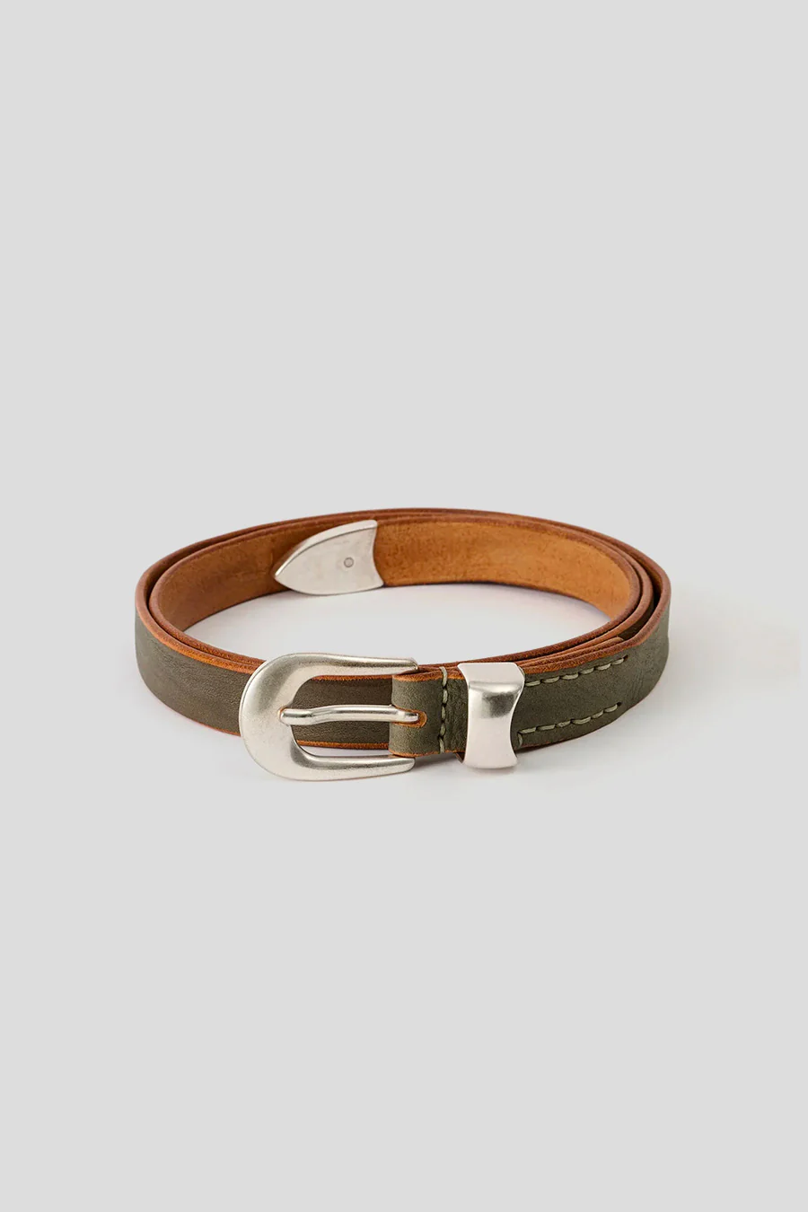 CEINTURE 2CM GRISE