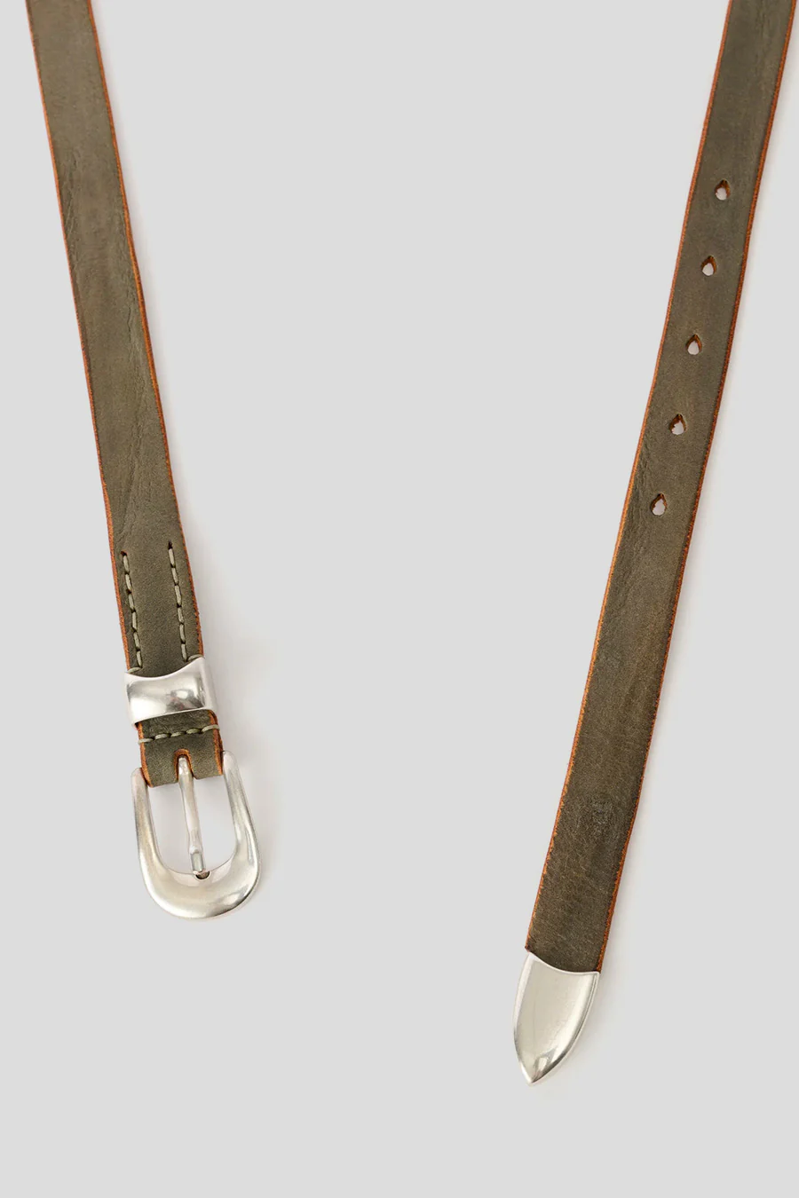 CEINTURE 2CM GRISE - Image 2