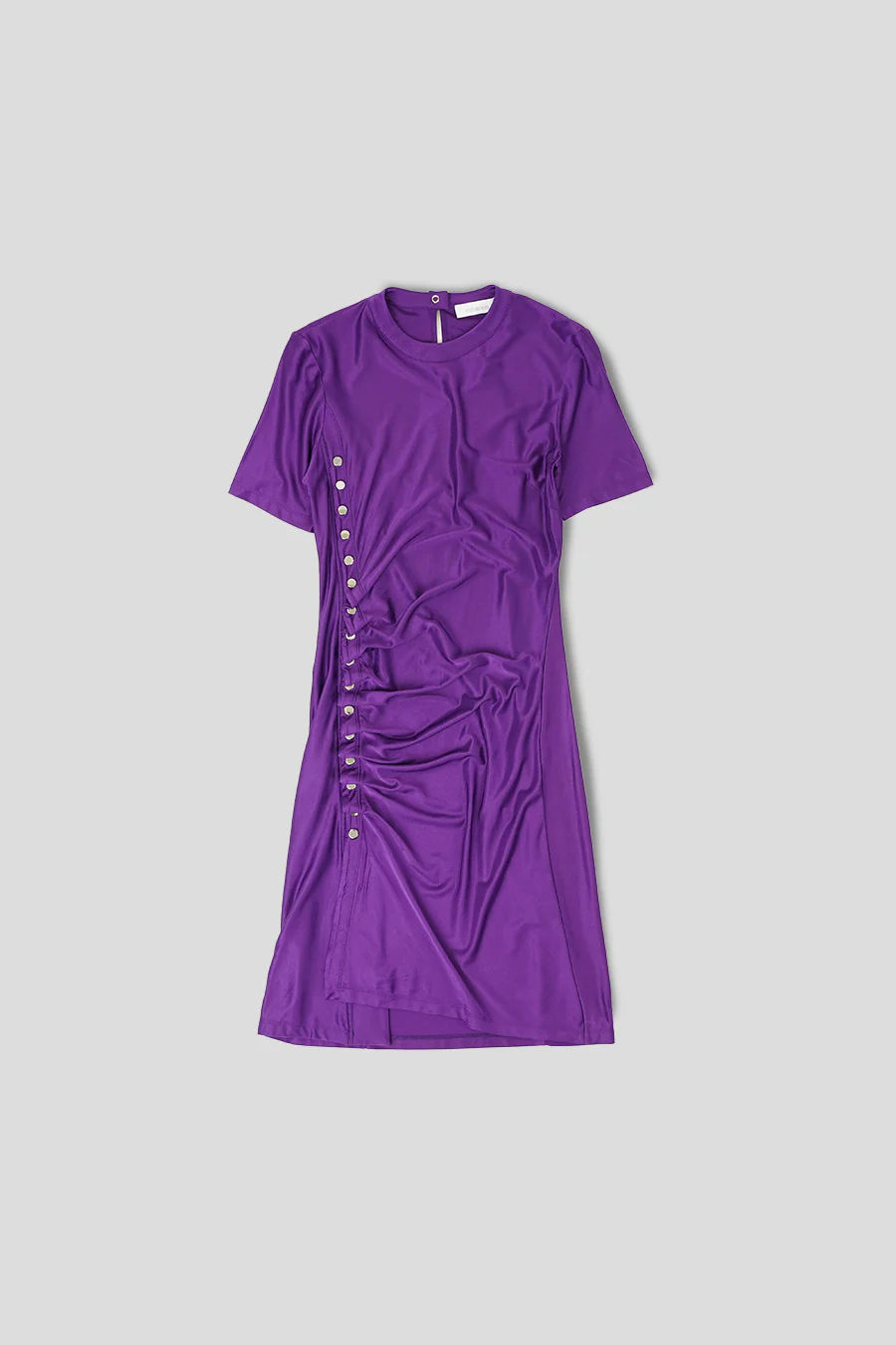 MINI ROBE DRAPÉE VIOLETTE