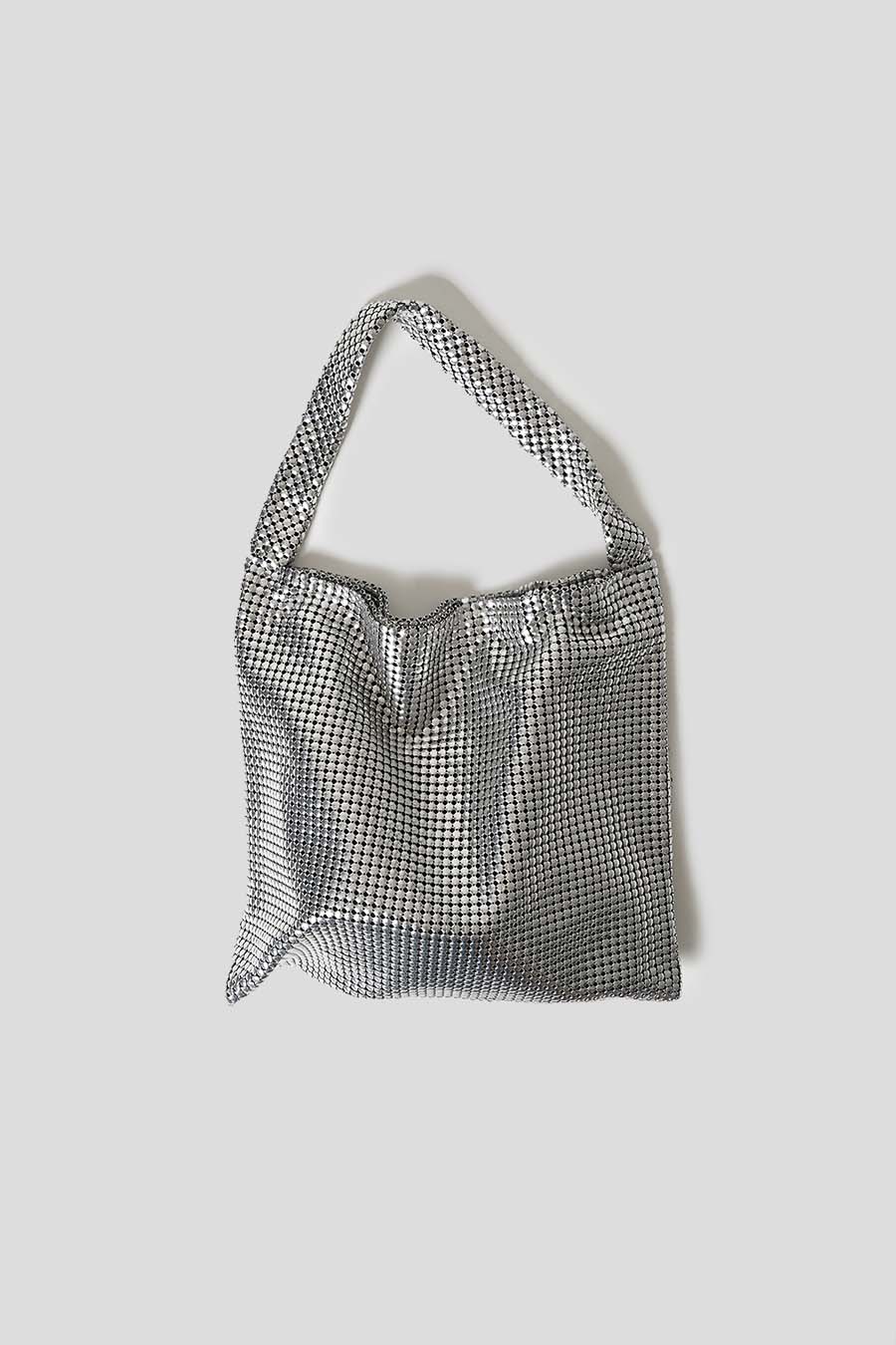 SAC CABAS PIXEL ARGENTÉ - Image 2
