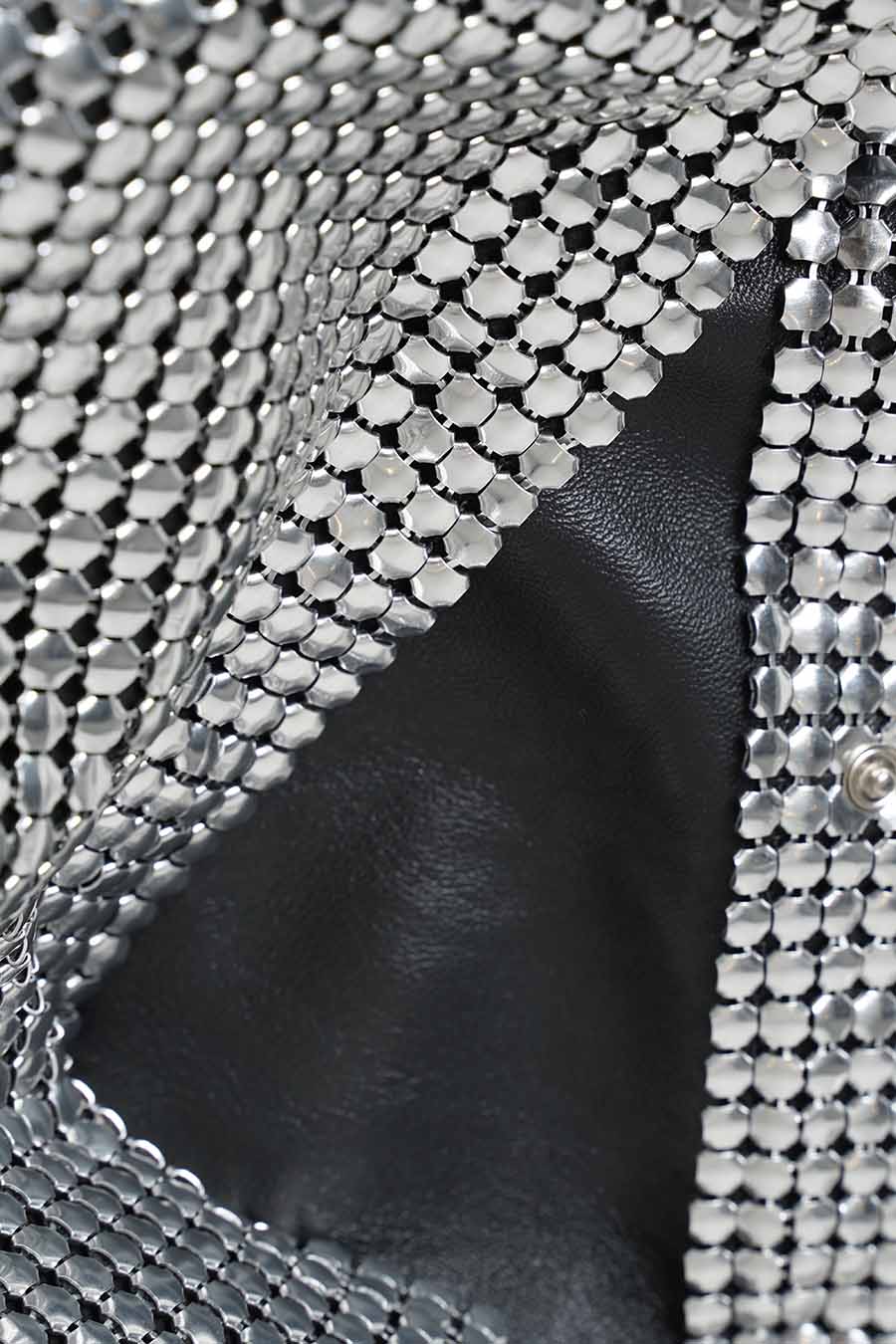SAC CABAS PIXEL ARGENTÉ - Image 3