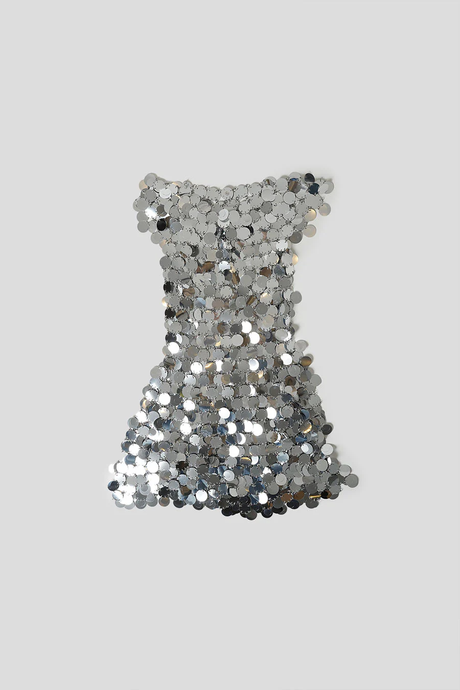 ROBE EN PASTILLES SPARKLE ARGENTÉES - Image 2