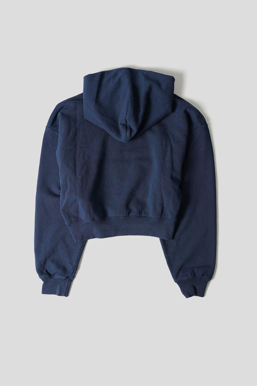 HOODIE WELLNESS CROPPED BLEU MARINE - Image 3