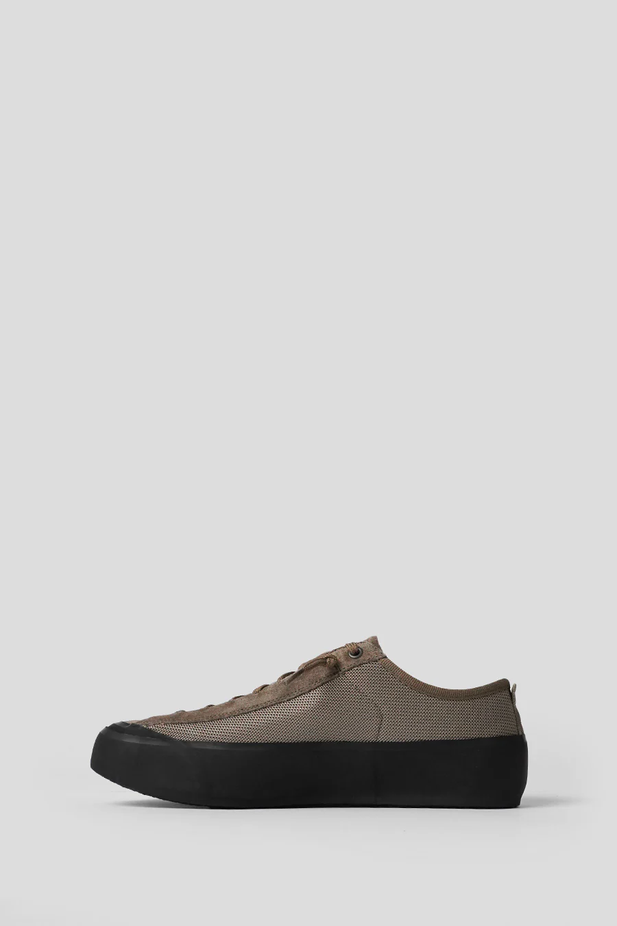 SNEAKERS POLY MESH BRUN CENDRÉ - Image 3