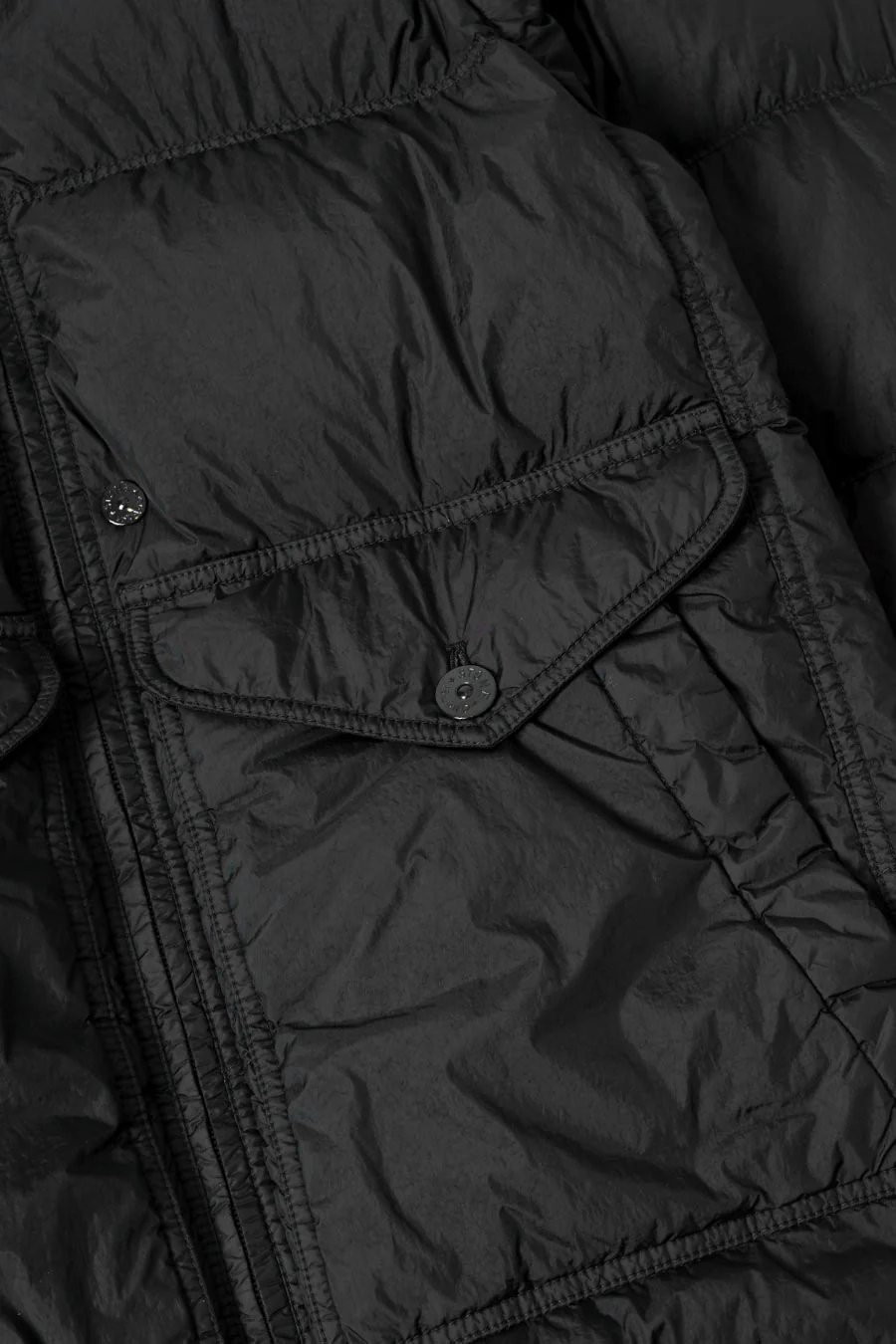 DOUDOUNE GARMENT DYED CRINKLE REPS R-NY DOWN NOIRE - Image 2