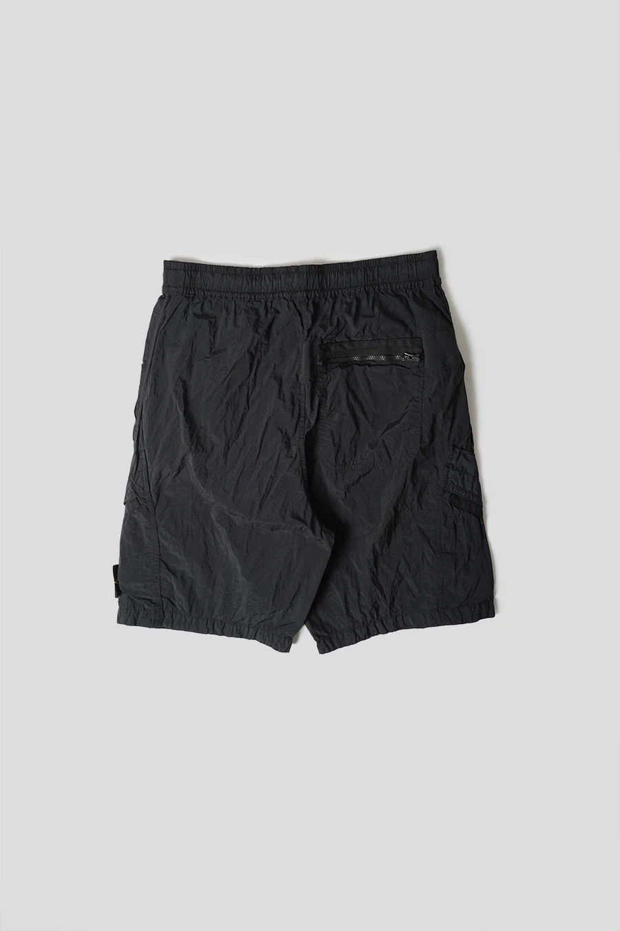 BERMUDA NYLON ÉLASTIQUE NOIR - Image 3