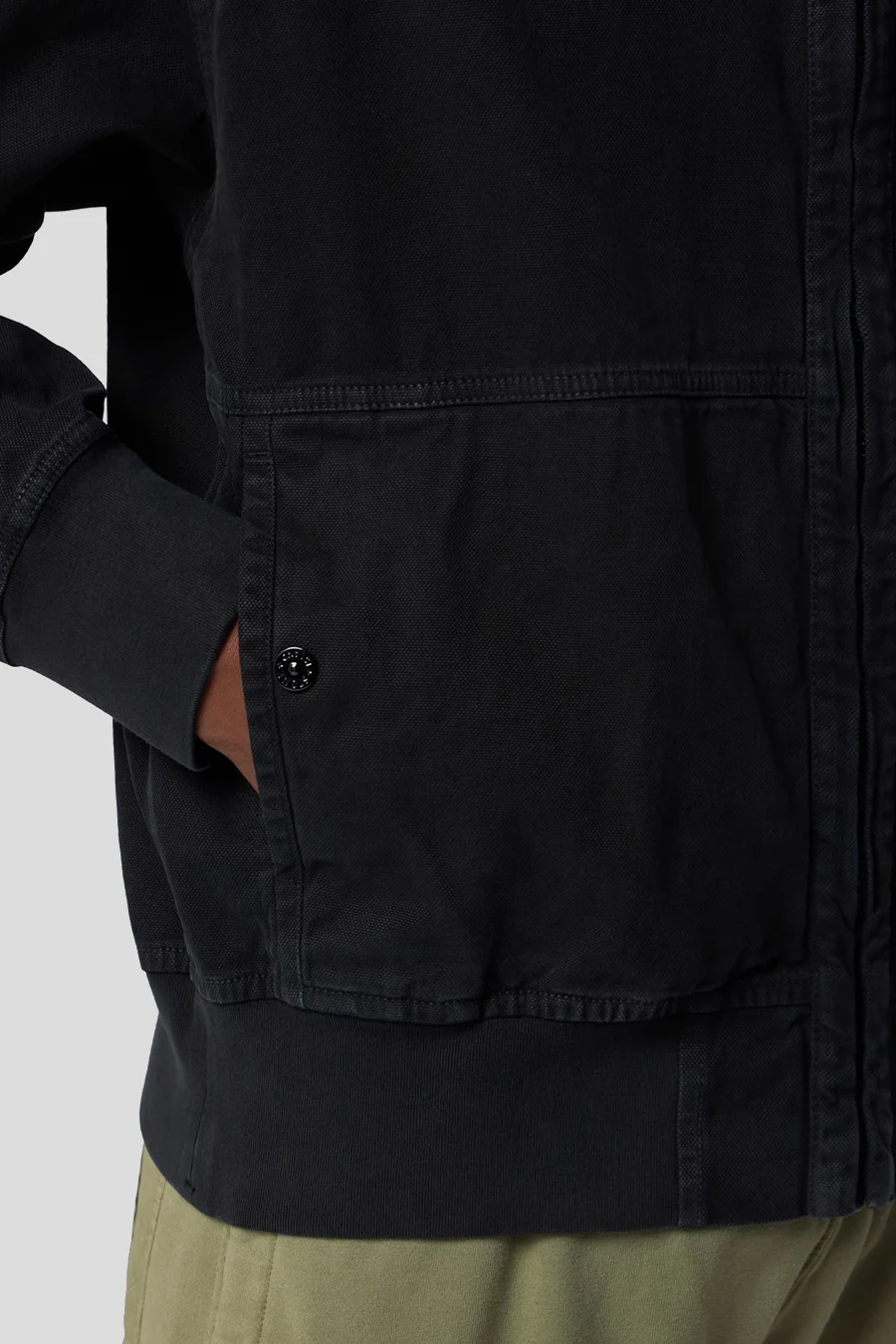 VESTE "OLD EFFECT" NOIRE - Image 4