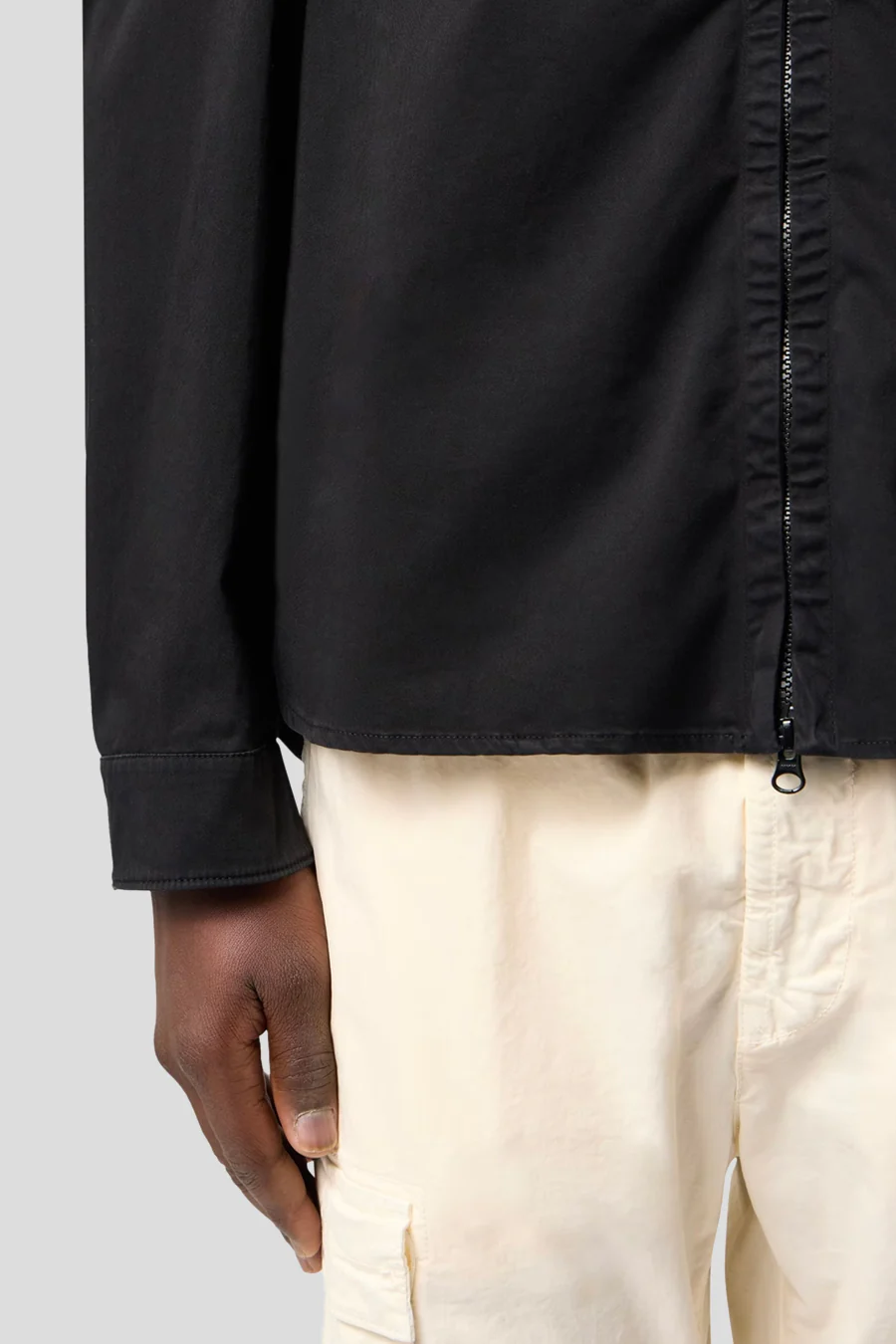 SURCHEMISE STRETCH NOIRE - Image 5