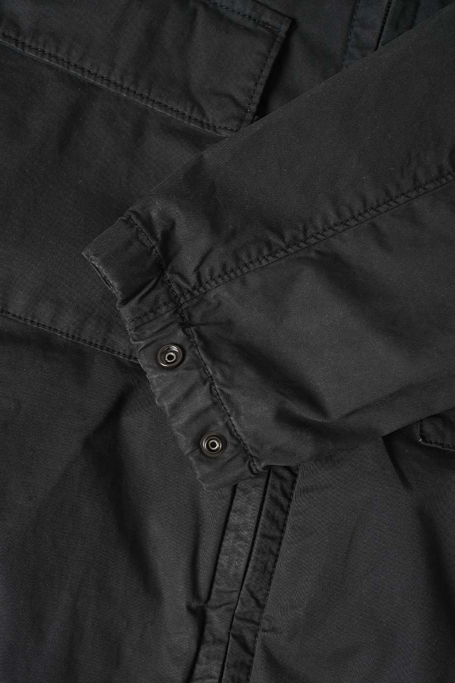 VESTE SUPIMA COTTON TWILL STRECH-TC NOIR - Image 5