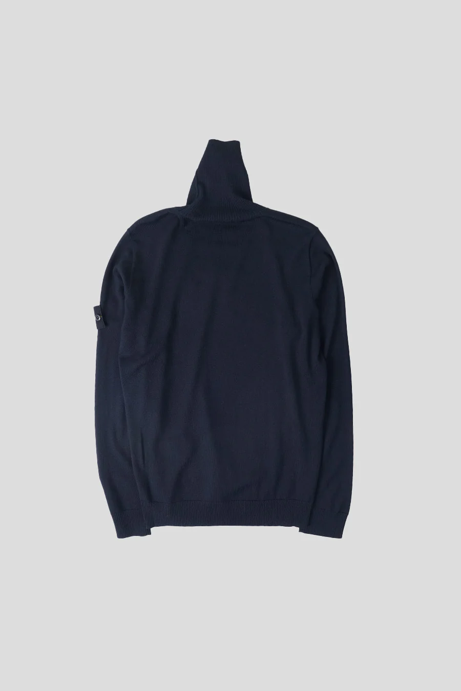 PULL À COL ROULÉ BLEU MARINE - Image 3