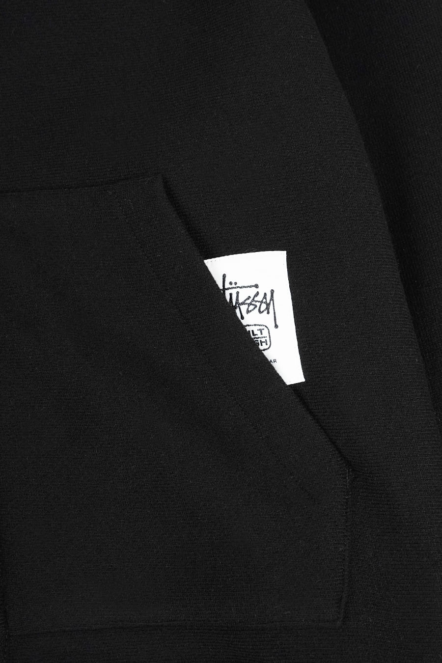 HOODIE ZIP BRASS KNIT NOIR - Image 2