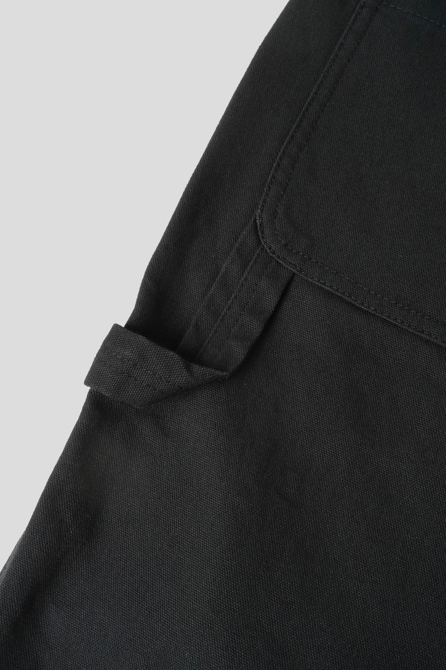PANTALON CARPENTER CANVAS NOIR - Image 5