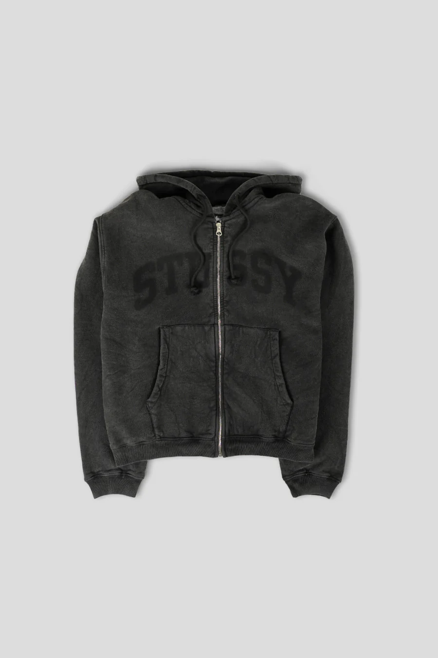 HOODIE FADED GRAPHIC NOIR DÉLAVÉ