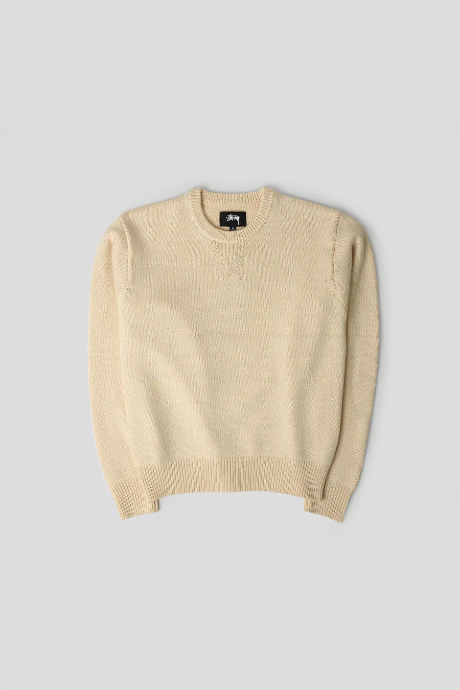PULL HANDWRITTEN EN MAILLE BLANC NATUREL