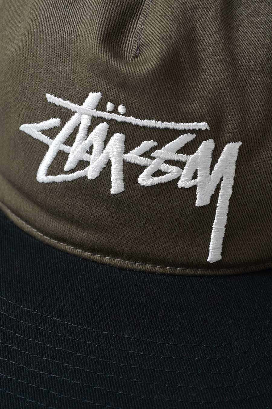 CASQUETTE BIG STOCK VERTE OLIVE - Image 2