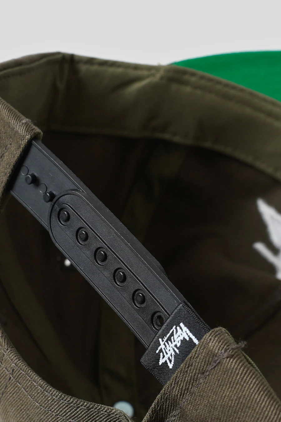 CASQUETTE BIG STOCK VERTE OLIVE - Image 3