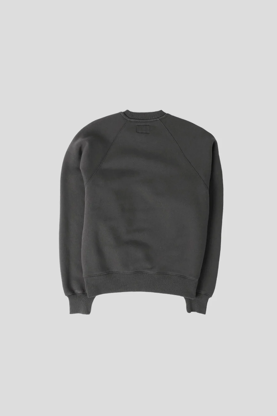 CREWNECK FLEECE RAGLAN WASHED NOIR DÉLAVÉ - Image 3